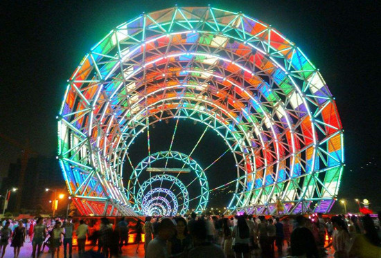 十堰汽车城照明工程让城市夜景亮化更迷人