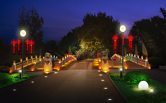 城市景观亮化工程存在的意义
