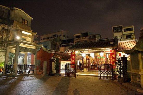 台湾风神庙夜景亮化工程设计方案