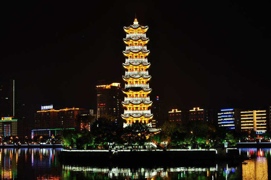 古建筑亮化工程韶关南华寺庙亮化设计