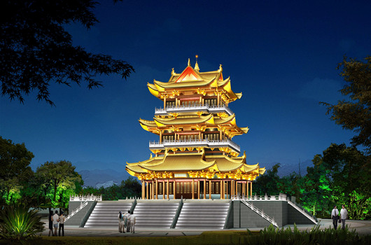 古建筑亮化应该注意到的细节，该如何选择亮化灯具