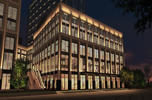 户外亮化工程灯具有高质量的灯光和视觉效果