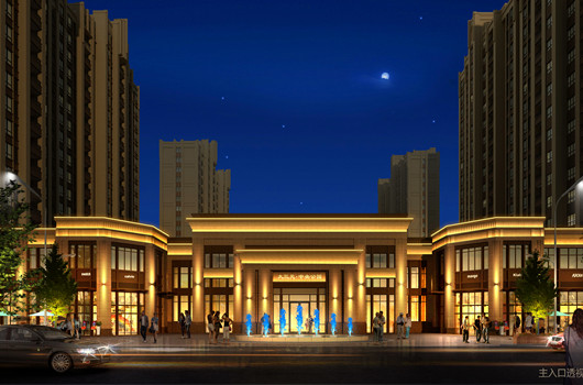 城市夜景照明建筑亮化发展迅速