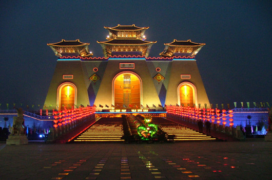 古建筑亮化工程都装什么灯?仿古建筑亮化灯具配置