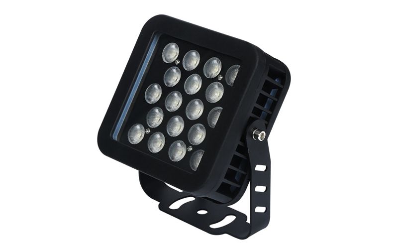 18W户外防水投光灯商业大楼外墙射灯