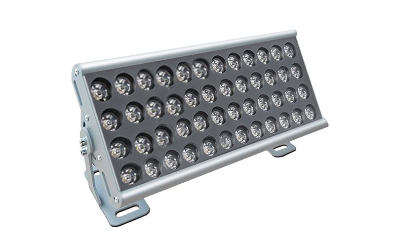 48W户外全彩长形投光灯酒店外墙射灯