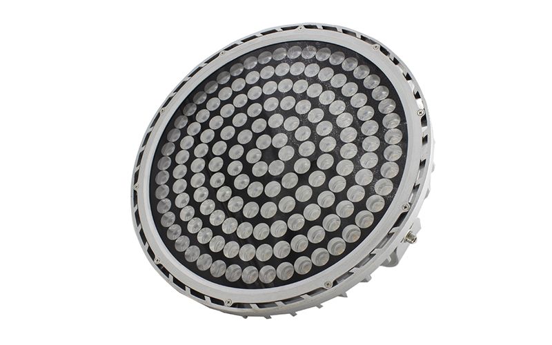 150W户外防水RGB全彩投光灯小区外墙照射灯