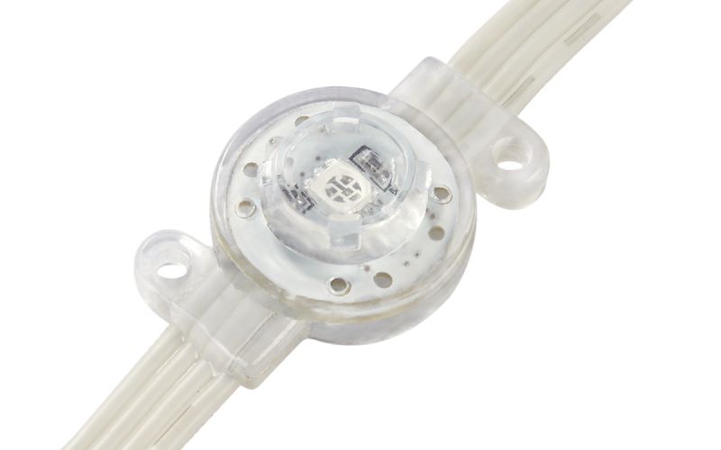 2公分一次封装户外防水点光源高亮光透明罩