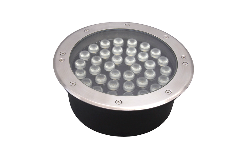 LED埋地灯36W户外防水庭院灯草坪灯室外墙角灯公园嵌入式七彩草地灯