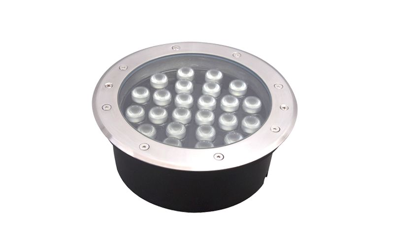 LED户外防水射灯24W地面灯花园别墅庭院灯嵌入式埋地灯