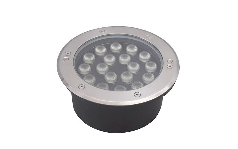 LED地埋灯防水射灯LED花园草坪埋地灯18W户外灯广场灯