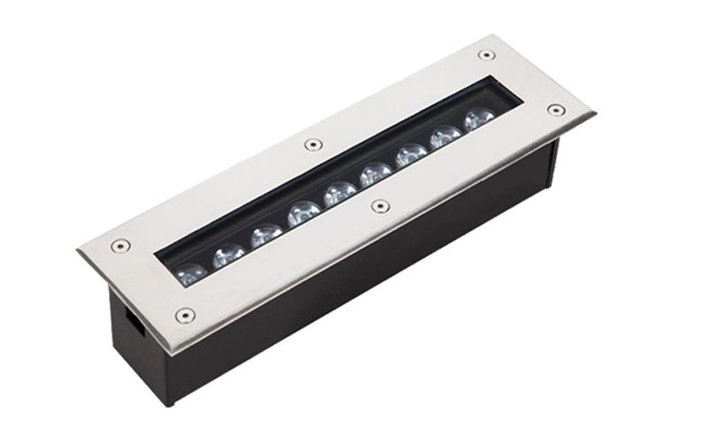 长方形线型地埋灯LED嵌入式9W户外防水线条广场射灯