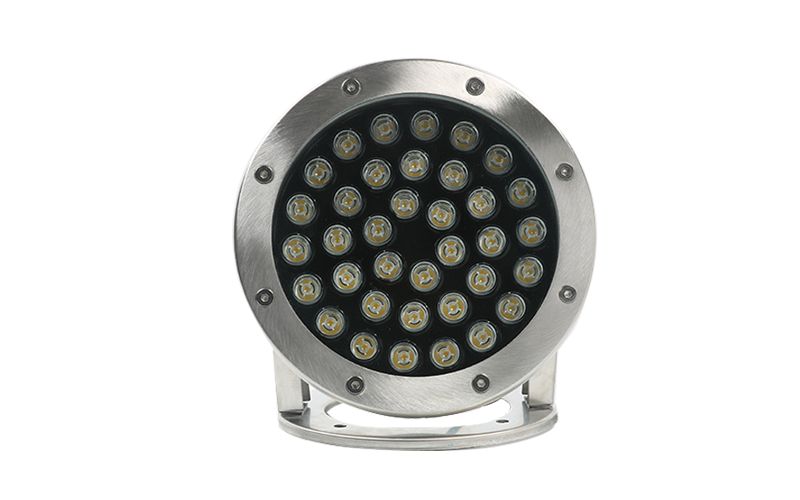 LED水底灯广场户外景观射灯 36W低压七彩RGB泳池喷泉灯水下灯