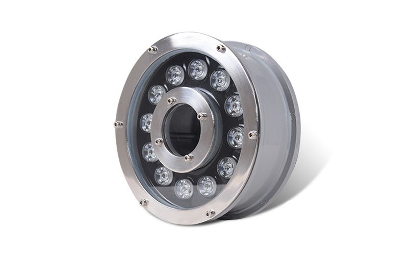 LED水底地埋灯嵌入式水底灯泳池灯喷泉灯12W水下地埋灯