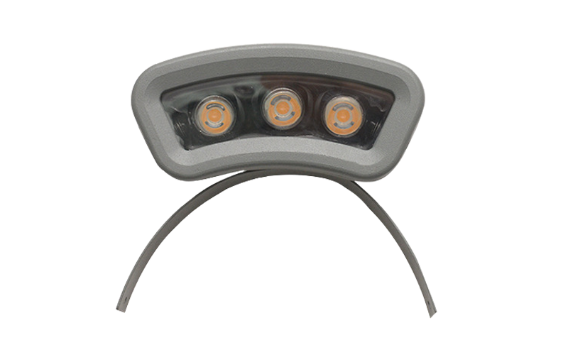 瓦楞灯户外防水LED瓦片灯古建筑凉亭景观3W彩色射灯