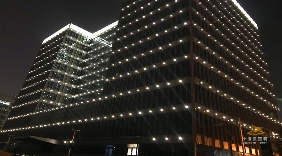 浙江宁波埃美柯大厦楼体亮化工程