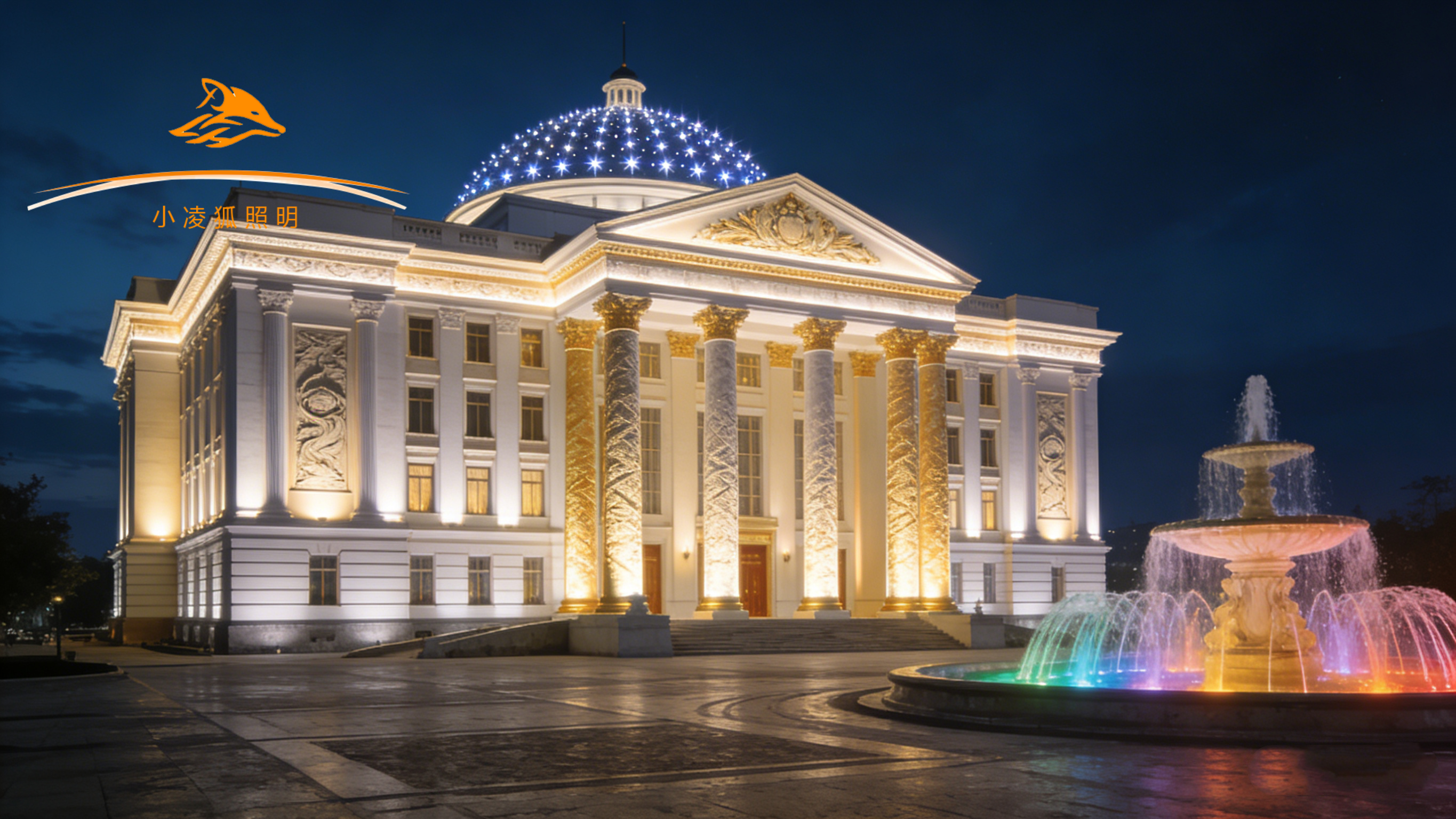 芯聚光暖 工程优选 深圳市九凌光电有限公司户外亮化工程灯具厂家