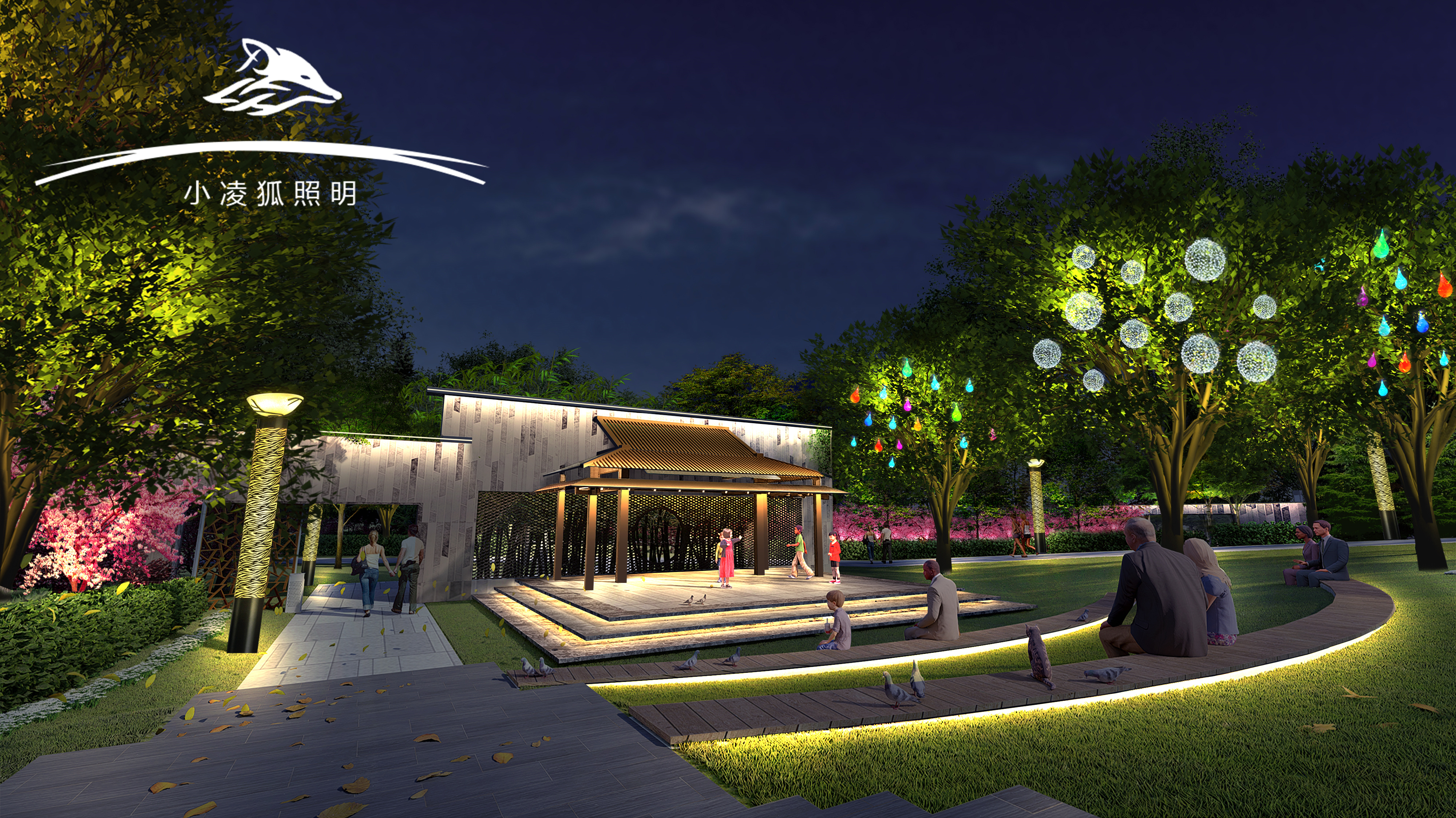 源头厂家直供 深圳九凌光电户外亮化工程灯具厂家优质灯具