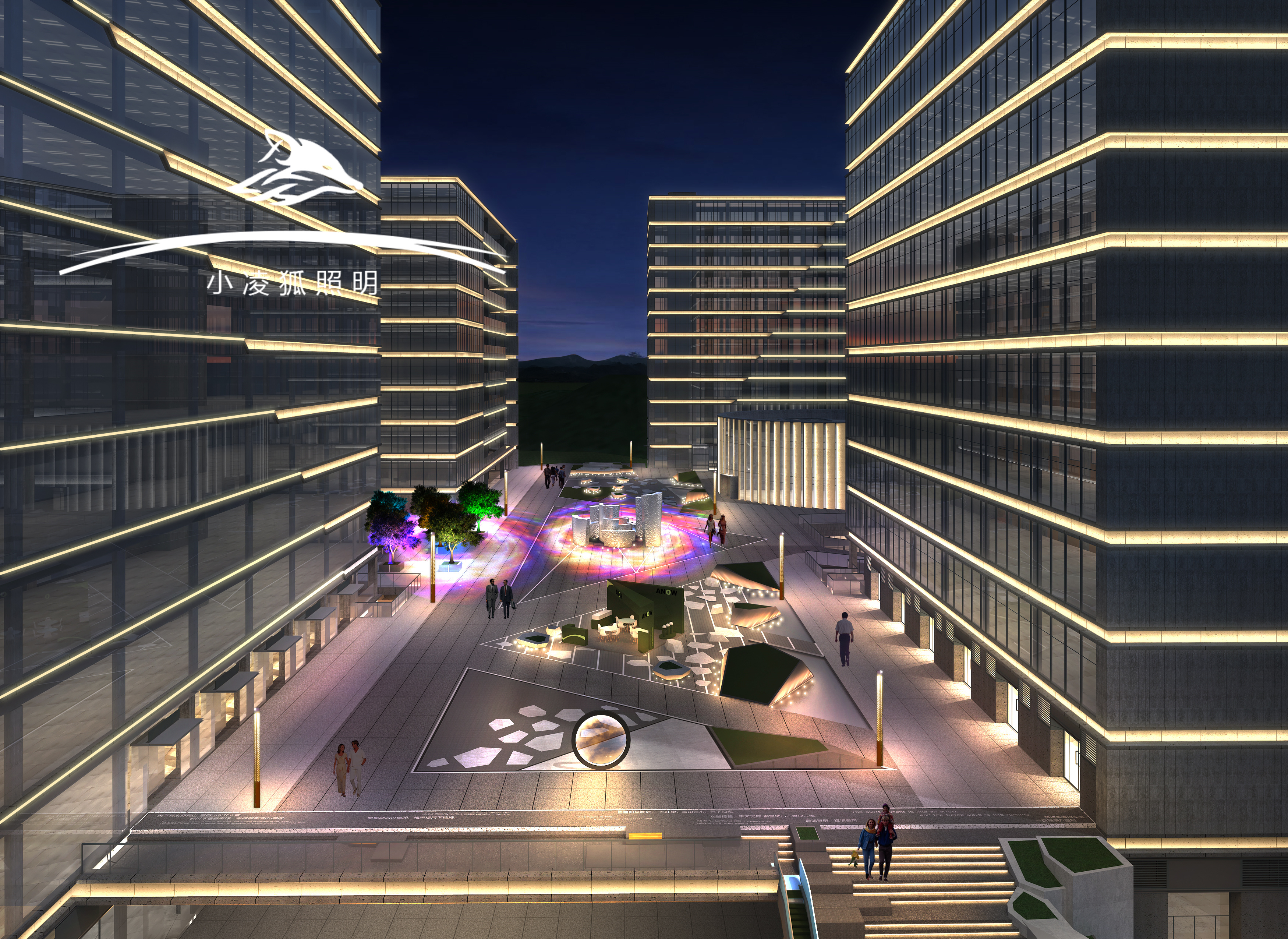 小凌狐照明柔性洗墙灯，低压无触电适配儿童场景