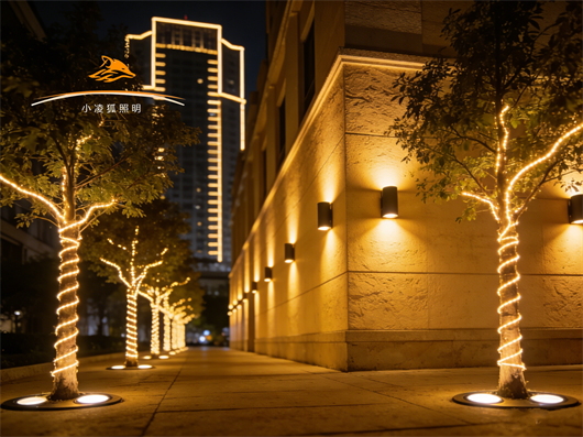 小凌狐照明小区亮化 LED 壁灯户外灯具厂家
